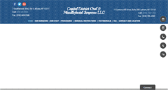Desktop Screenshot of capitaldistrictoral.com